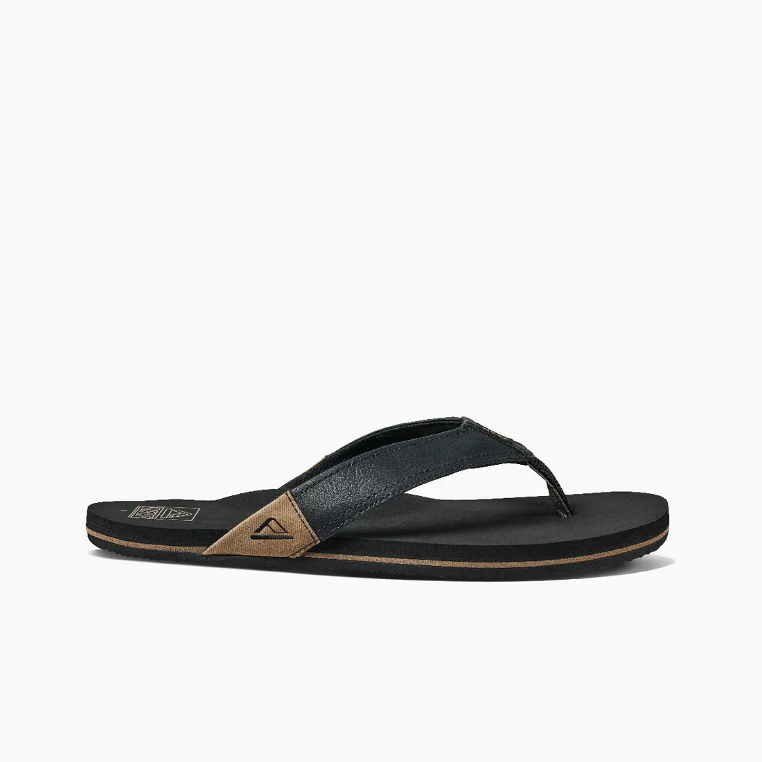 MENS REEF NEWPORT - BLACK
