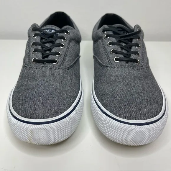 Men's Size 10 Sperry Top-Sider Striper II CVO Americana Washed Twill Sneakers