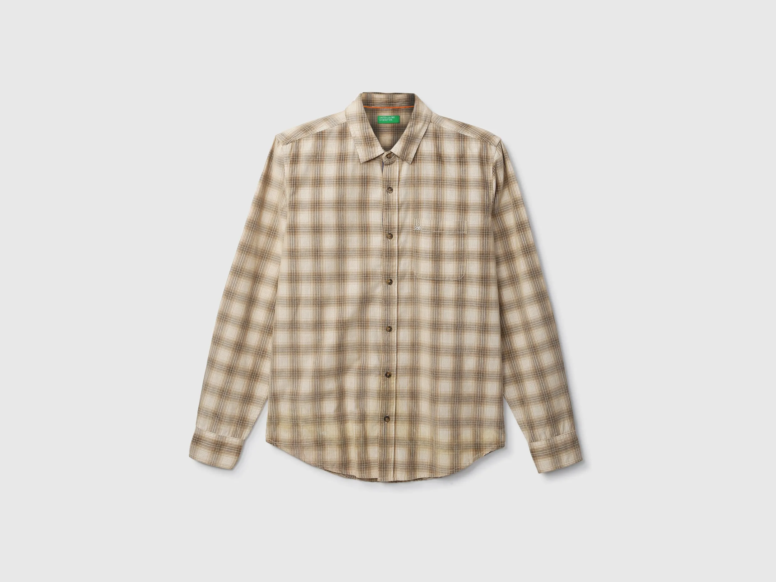 Mens Slim Fit Check Shirt
