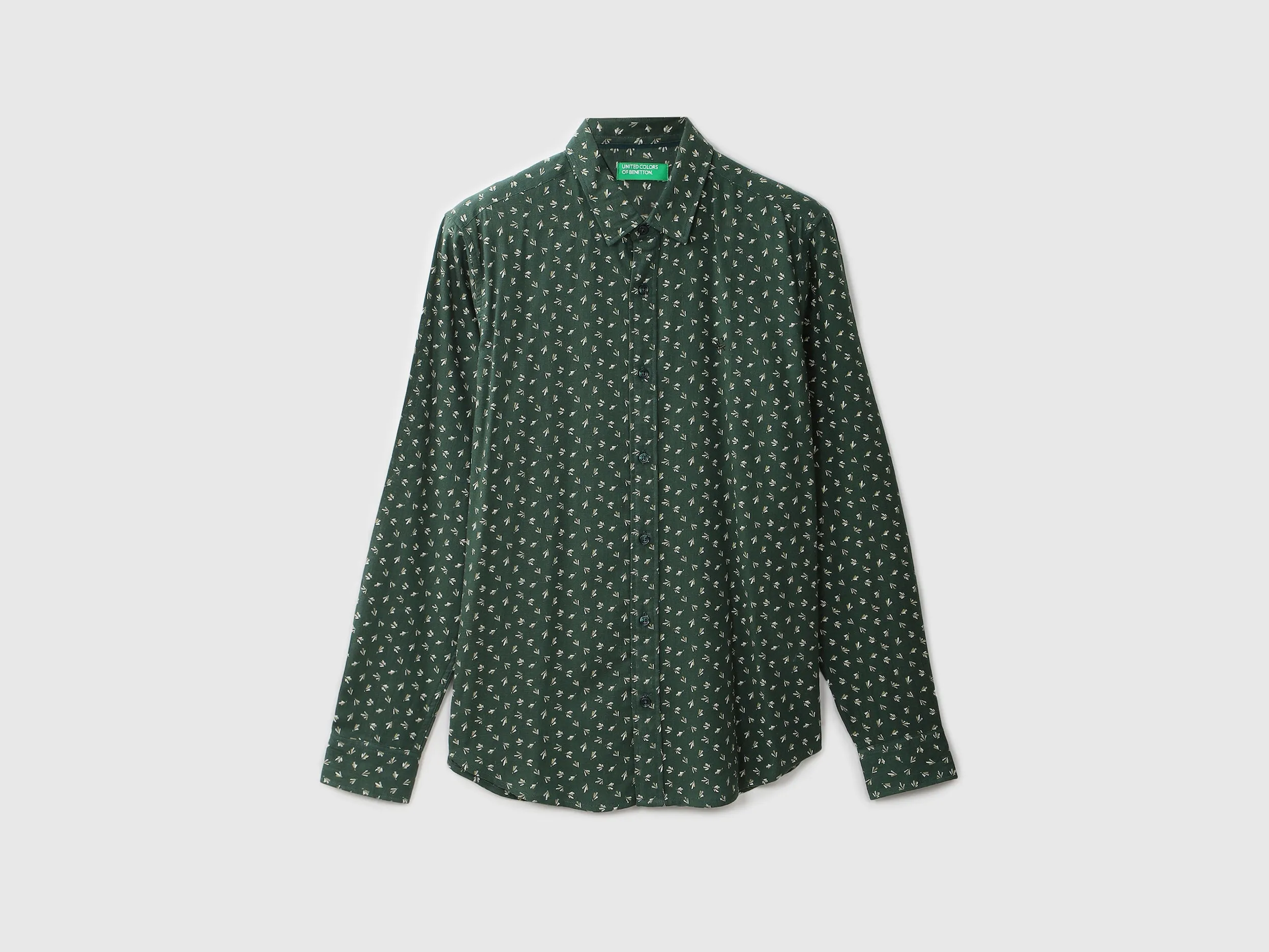 Mens Slim Fit Printed Shirt