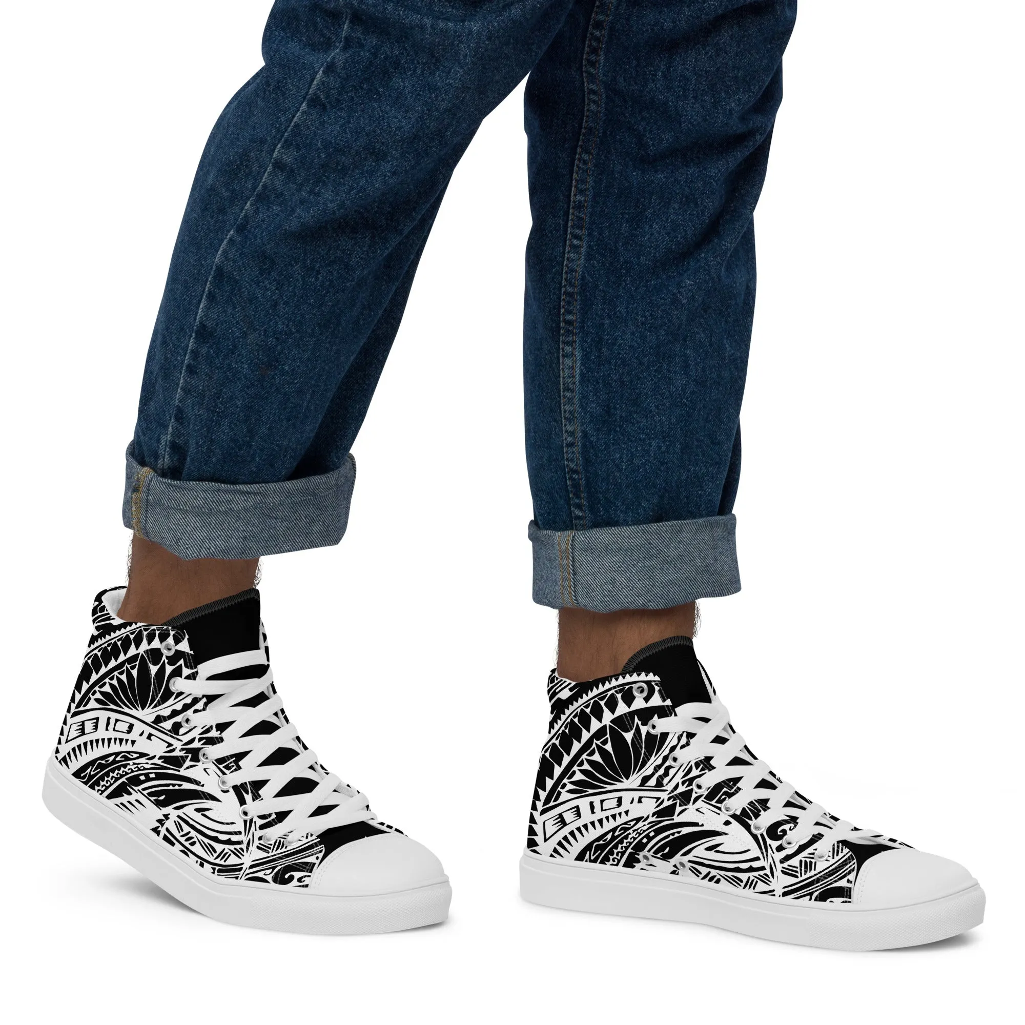Men’s Tribal Pattern Sneakers