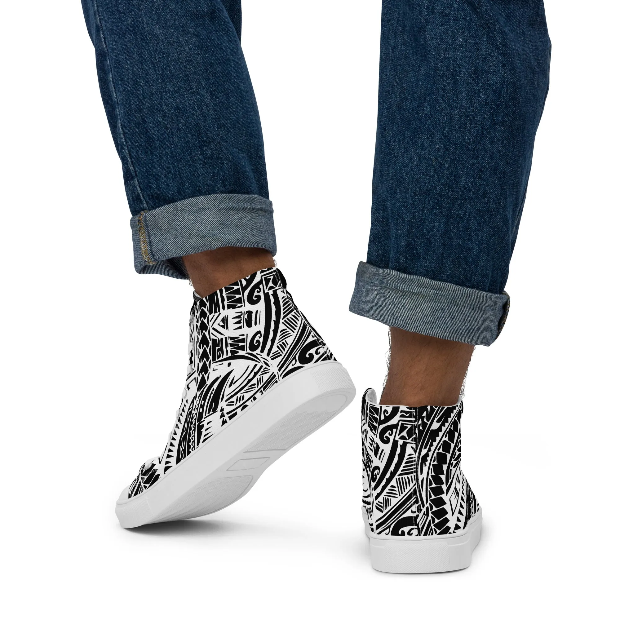 Men’s Tribal Pattern Sneakers