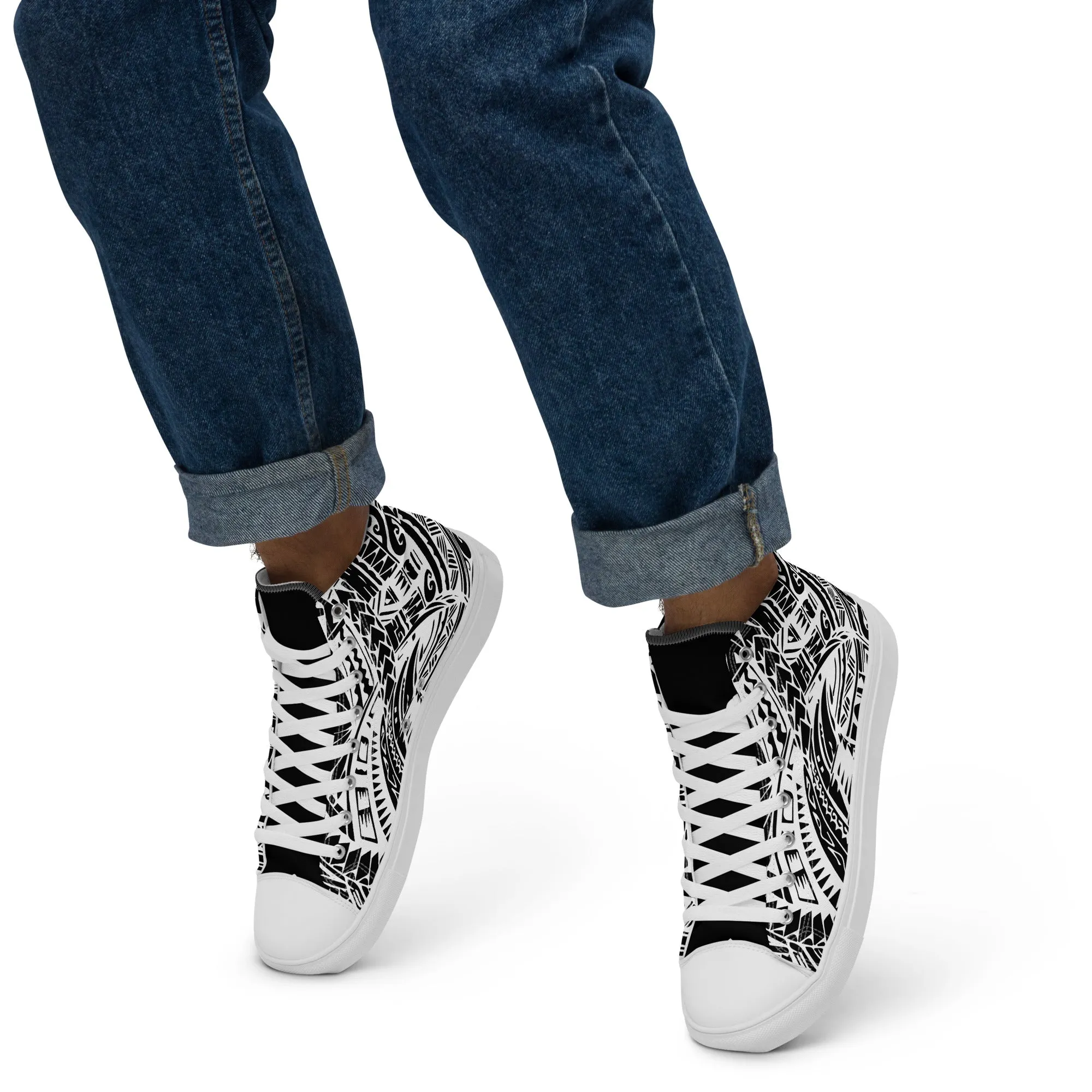 Men’s Tribal Pattern Sneakers