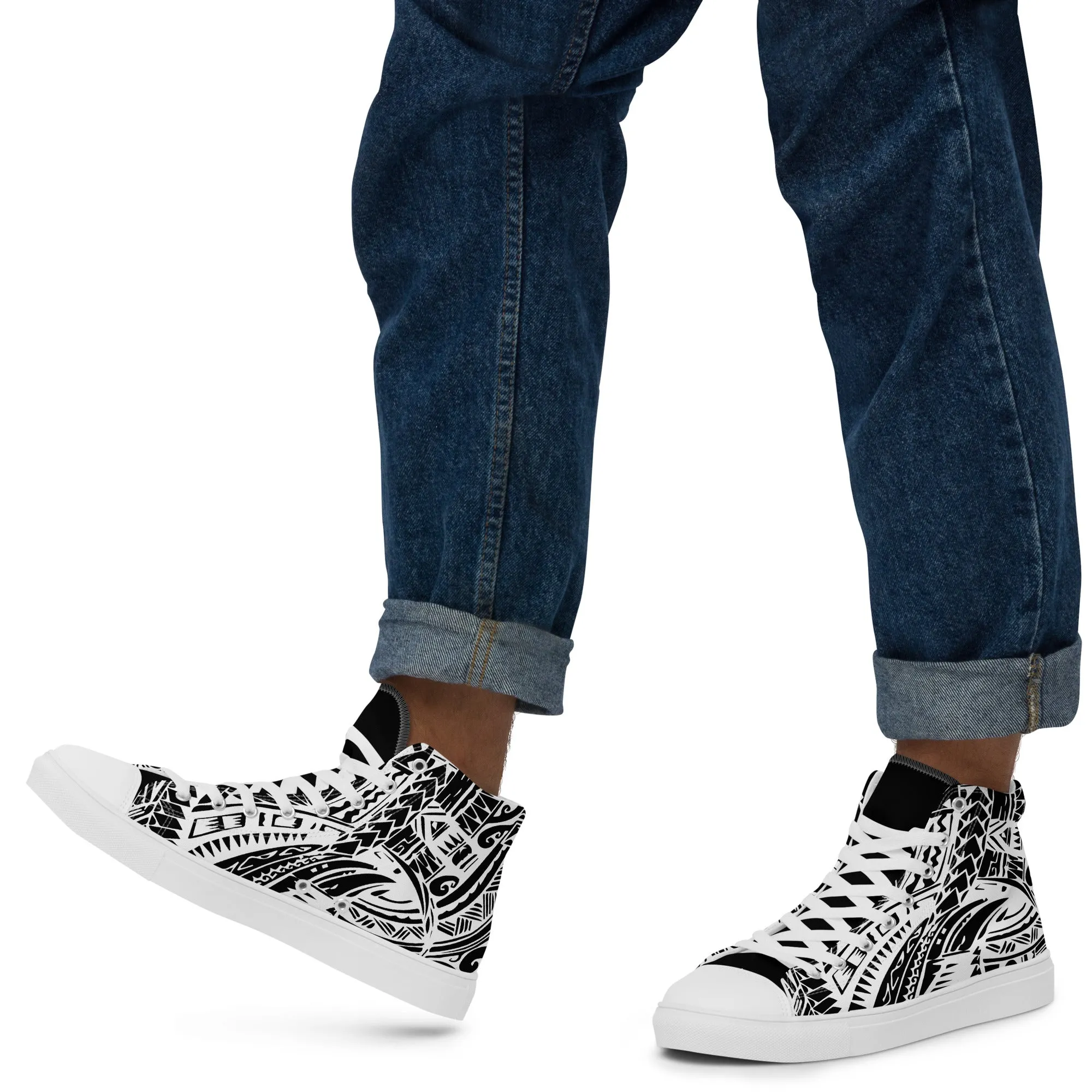 Men’s Tribal Pattern Sneakers