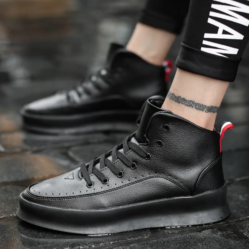 Men's Vintage High Top Street Sneakers