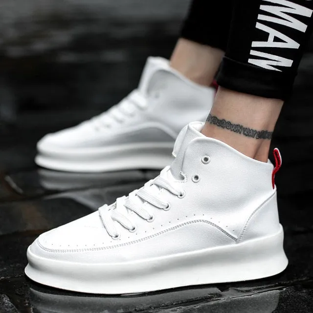 Men's Vintage High Top Street Sneakers