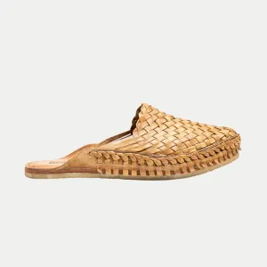 Men's Woven City Slide in Honey   No Stripes