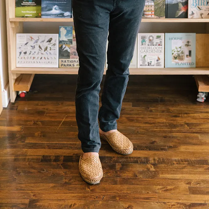 Men's Woven City Slide in Honey   No Stripes
