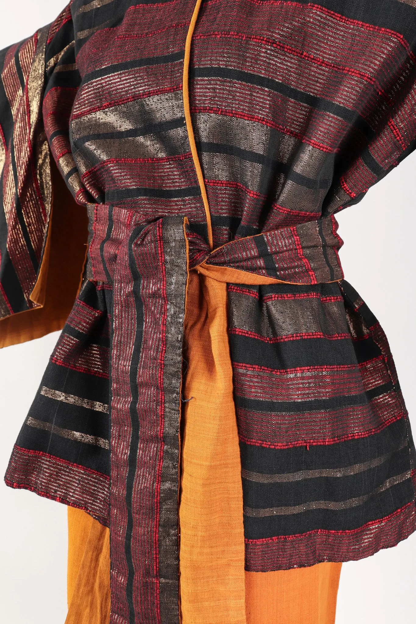 Metallic Kimono Jacket & Pant Lounge Set