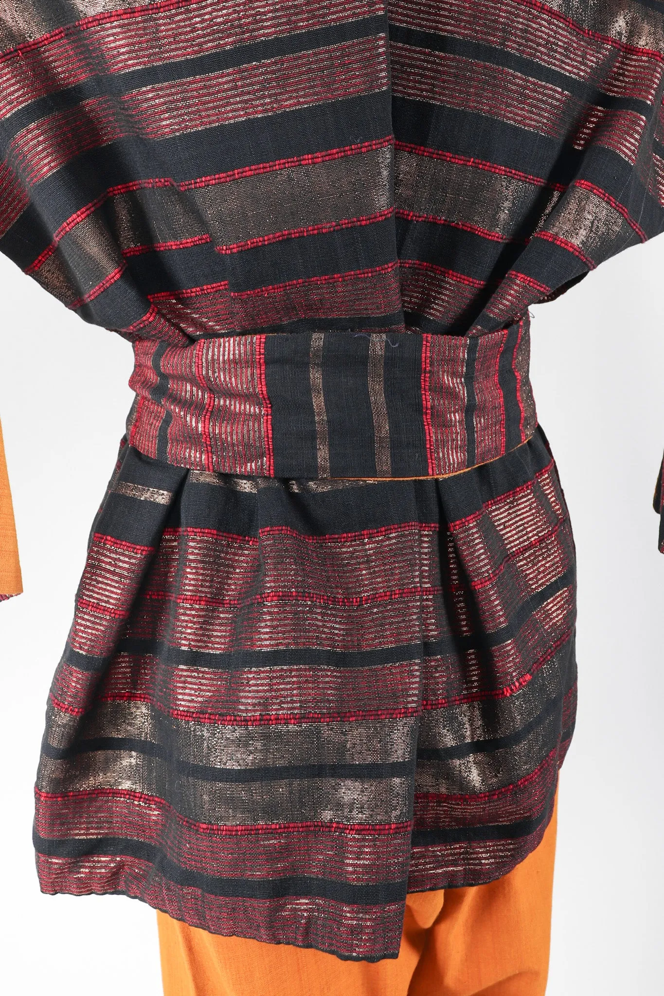 Metallic Kimono Jacket & Pant Lounge Set