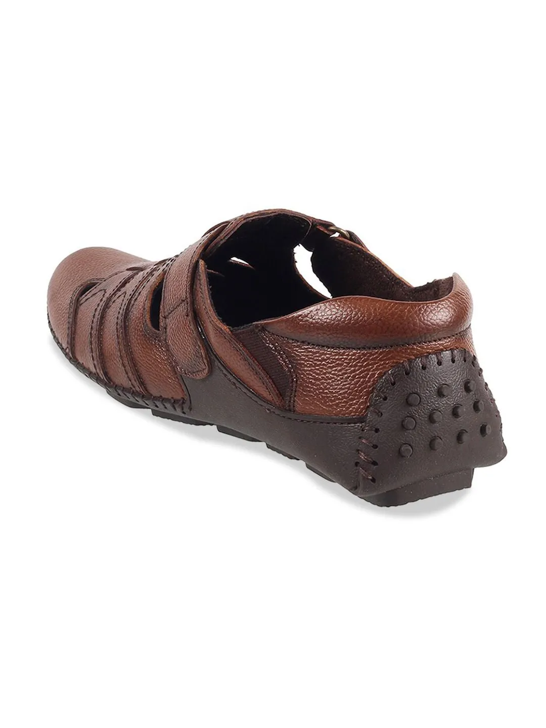 Metro Men Leather Fisherman Sandals
