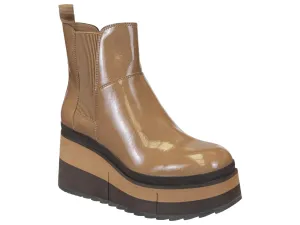 NAKED FEET: GUILD in BEIGE Platform Chelsea Boots