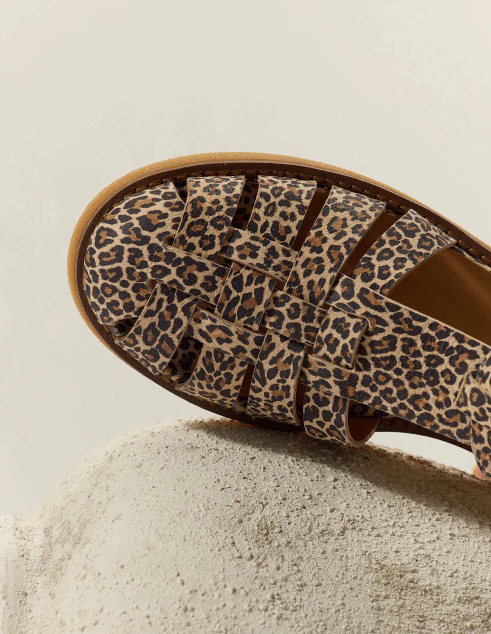 ODAJE Charlie sandals leopard women