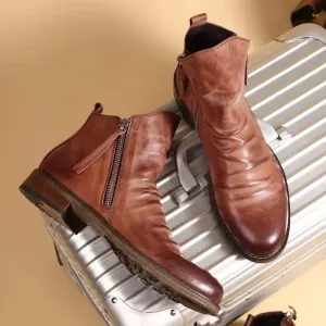 Owens | Authentic Leather Chelsea Boots