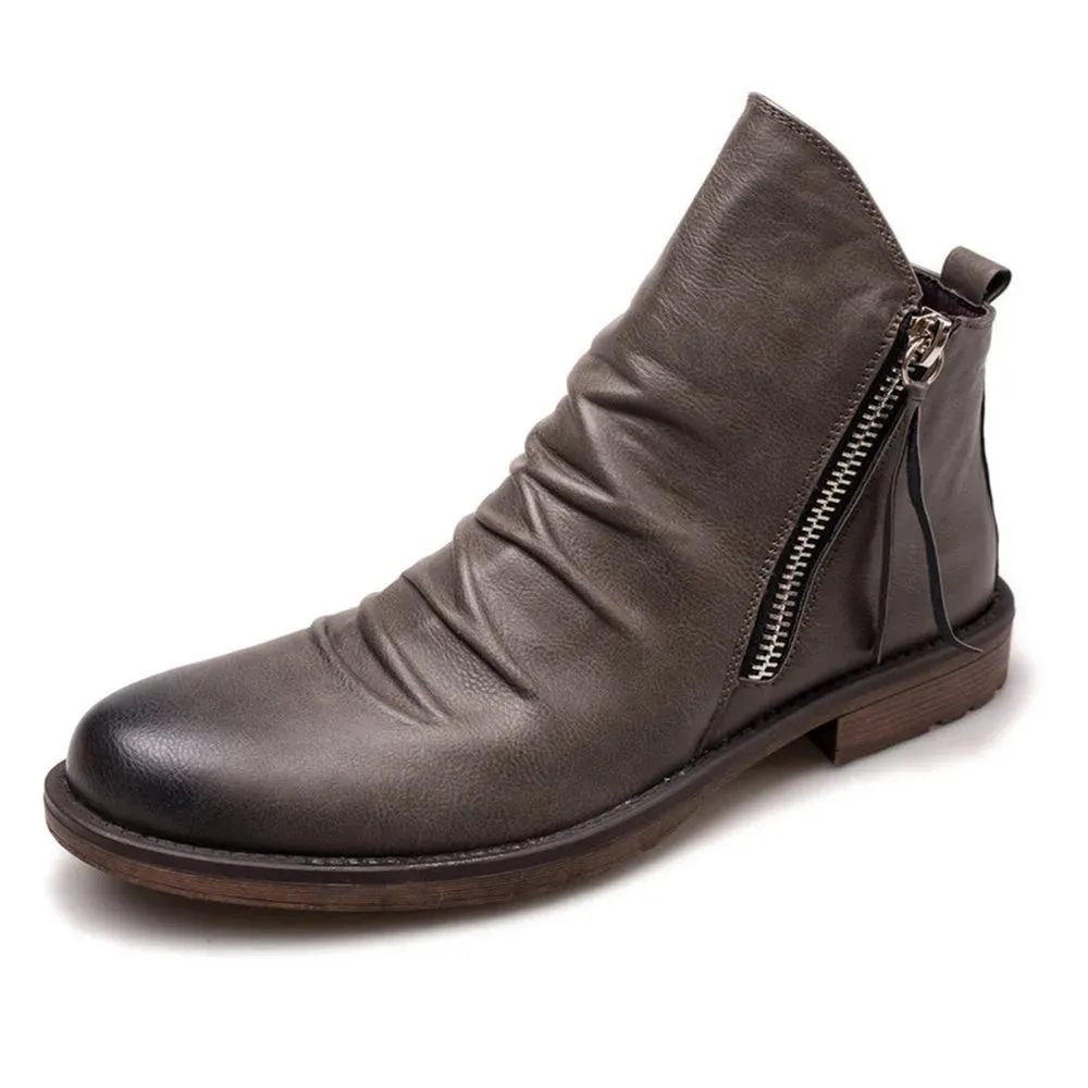 Owens | Authentic Leather Chelsea Boots