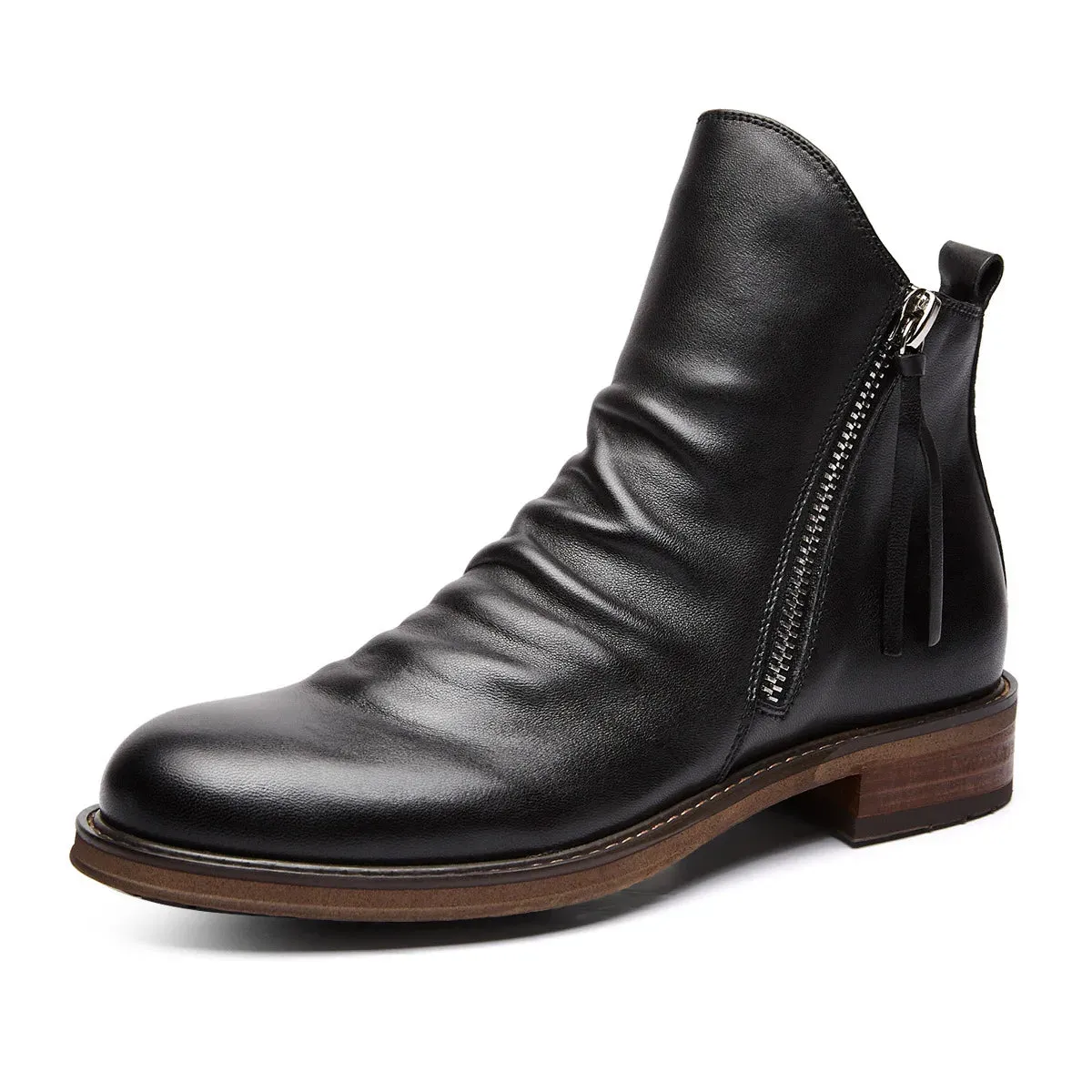 Owens | Authentic Leather Chelsea Boots