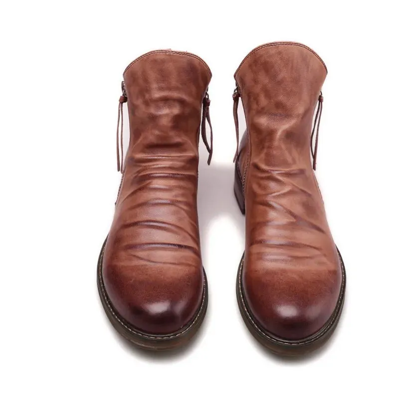 Owens | Authentic Leather Chelsea Boots