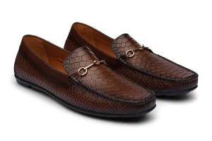 PARIS - CHESTNUT BROWN LEATHERSHOES