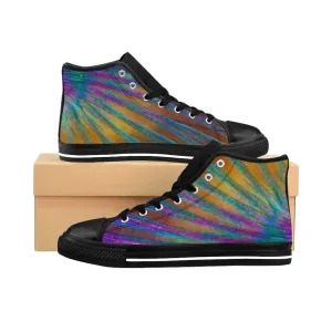 Parrotfish Fin Men's High-top Sneakers