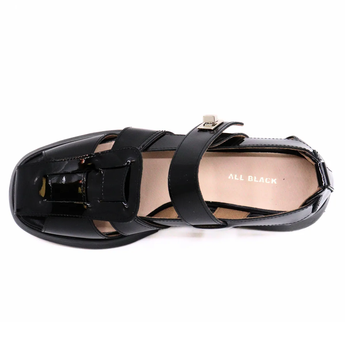 Patty Lock Sandal Black