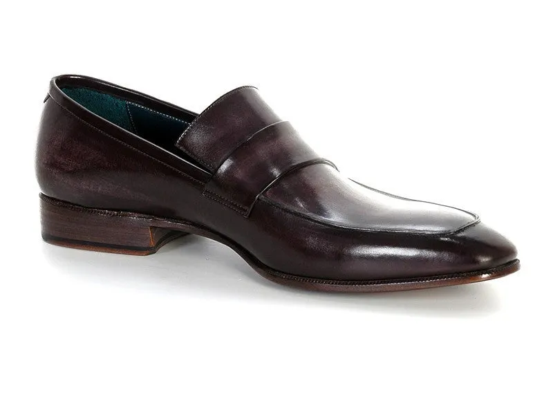 Paul Parkman Men's Hand-Painted Leather Loafers
