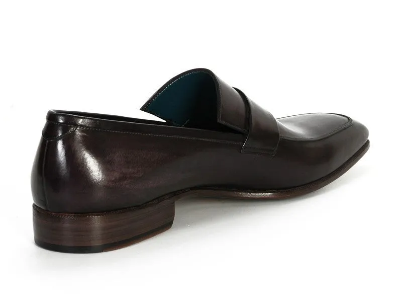 Paul Parkman Men's Hand-Painted Leather Loafers