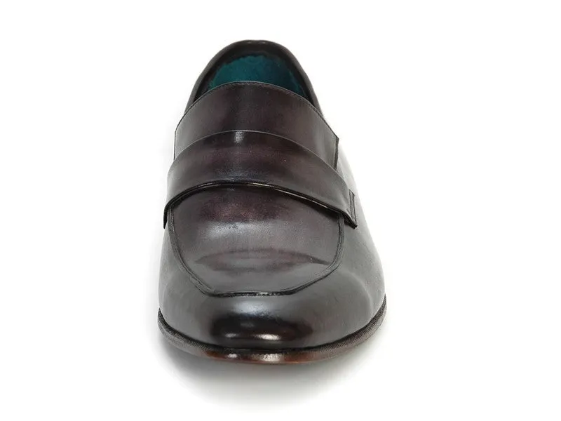 Paul Parkman Men's Hand-Painted Leather Loafers