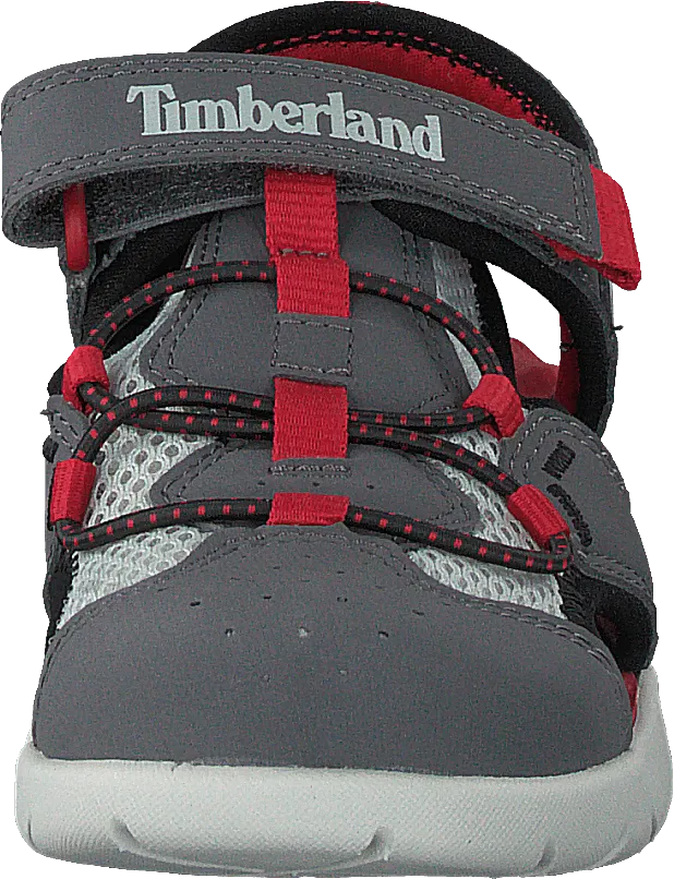 Perkins Row Fisherman Dark Grey/red