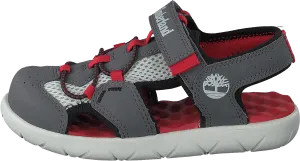 Perkins Row Fisherman Dark Grey/red