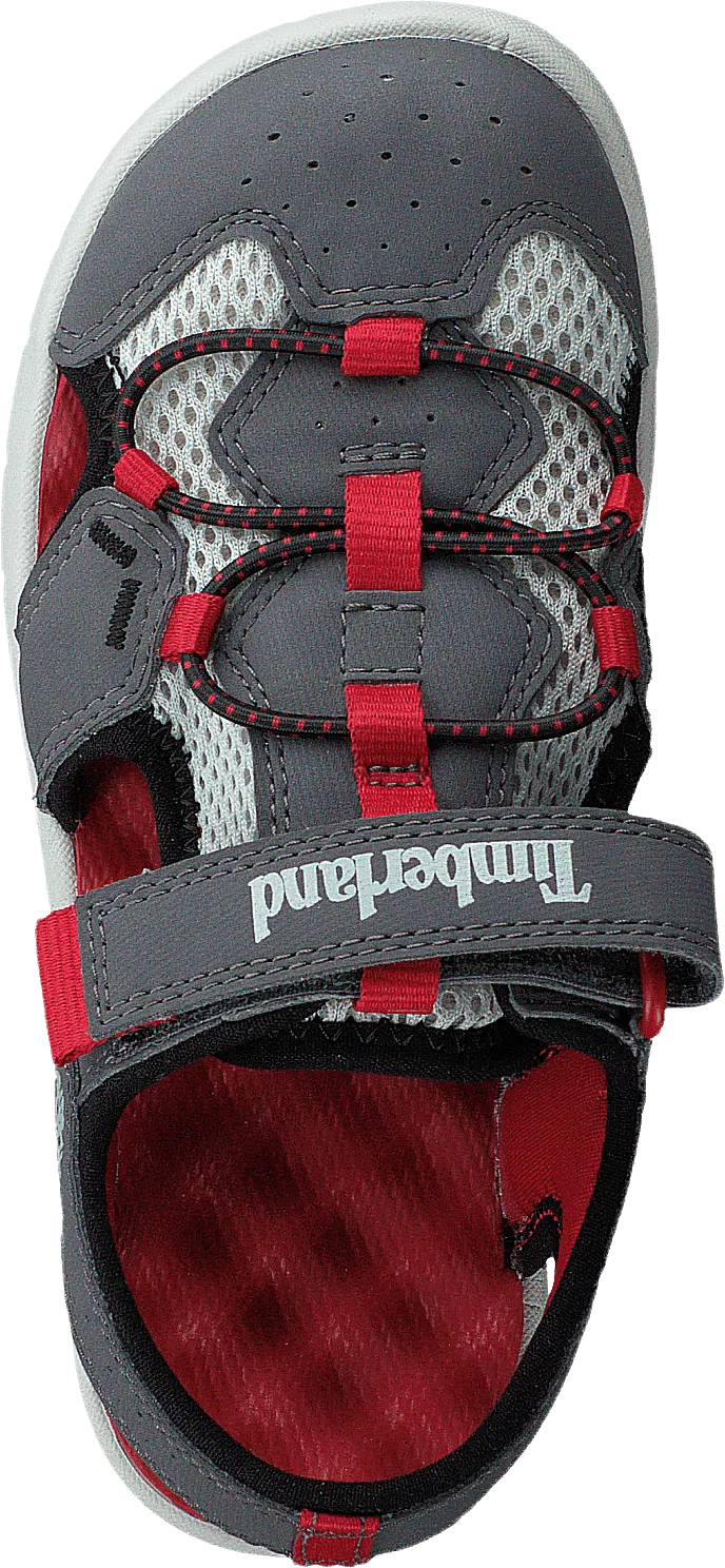 Perkins Row Fisherman Dark Grey/red