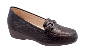 Pilgrim Women Dress Shoes - Claire W3131 - Brown Croc