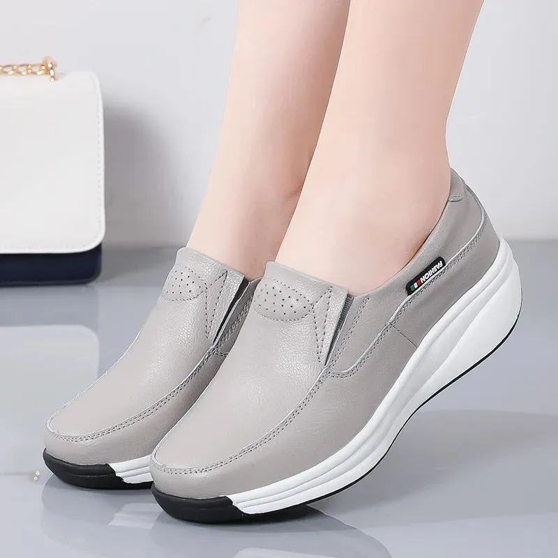 Platform Loafers for ladies - orthopedic