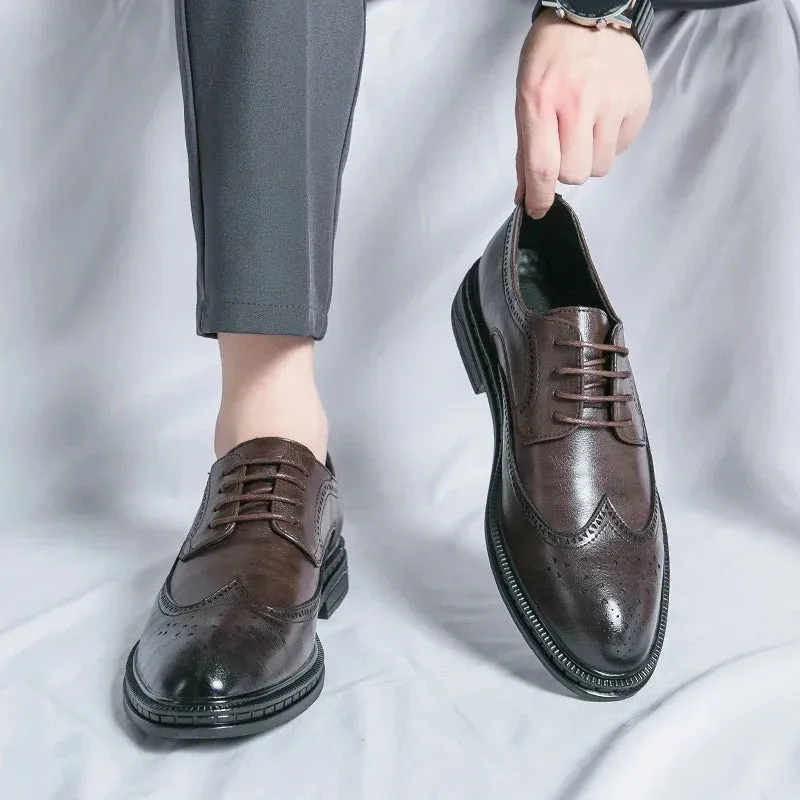 PrestigeWear Luxus Oxford Business Schuhe