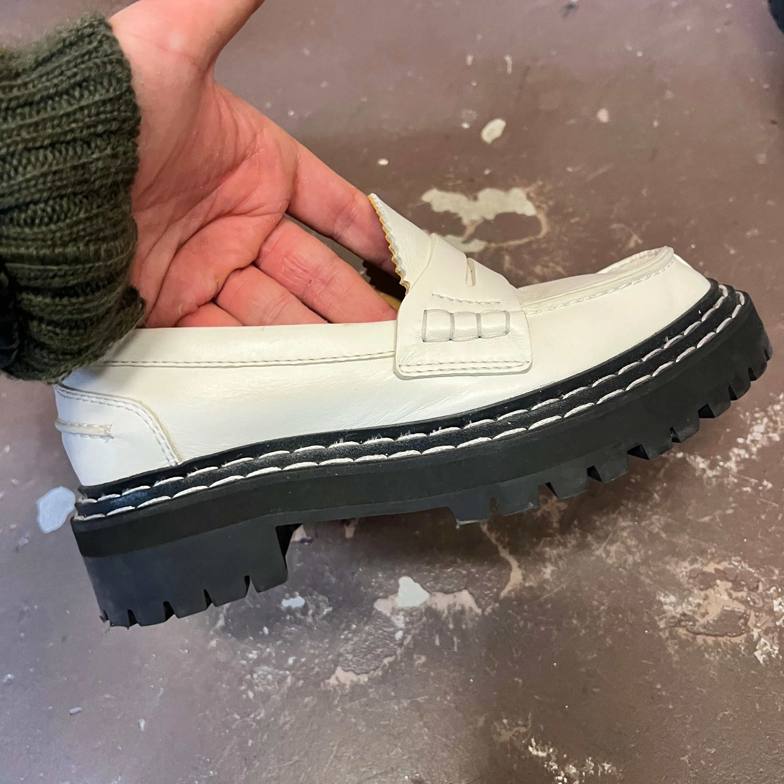 PROENZA SCHULER chunky leather loafers 36