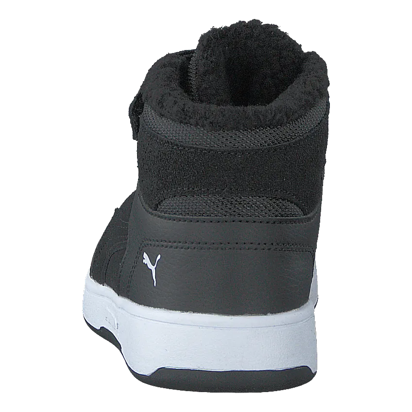 Puma Rebound Layup Fur Sd V Ps Puma Black-puma White