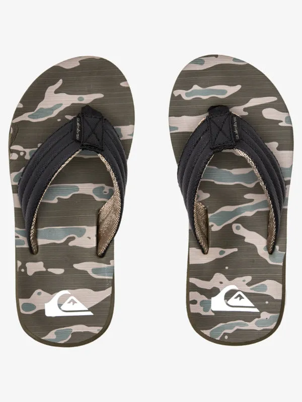 Quiksilver Carver Print Youth Sandals