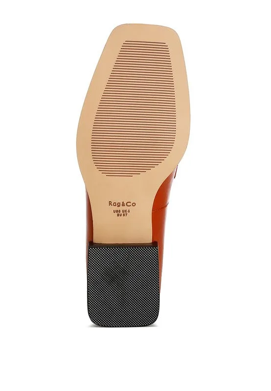 Rag & Co Hostess Genuine Leather Braided Loafers