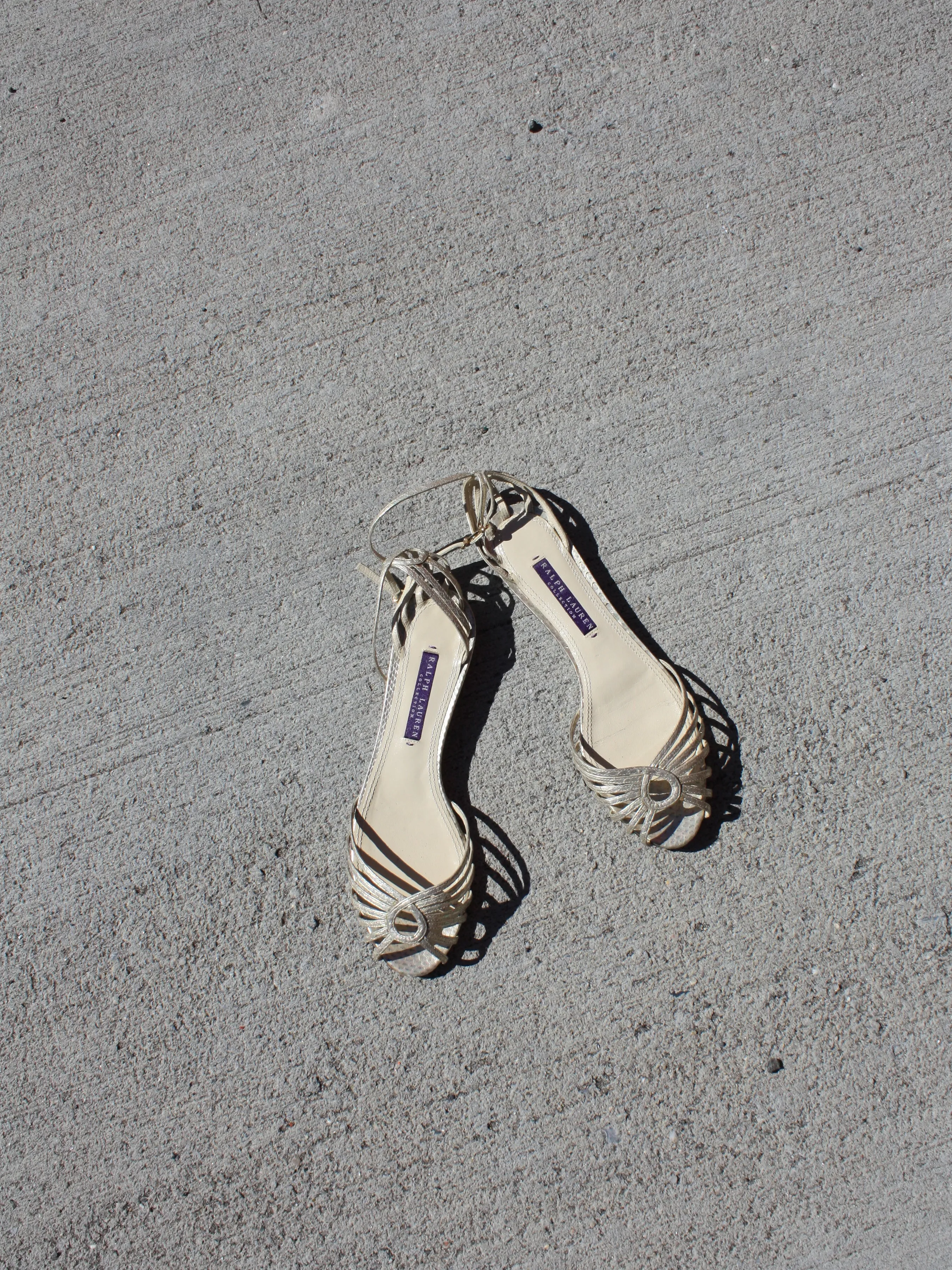 Ralph Lauren Metallic Sandals (7)