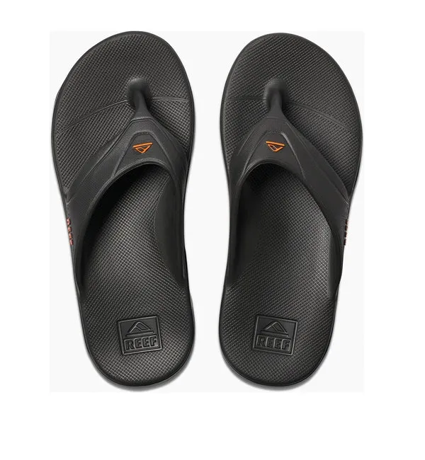 Reef One Flip Flops  - Grey/Orange