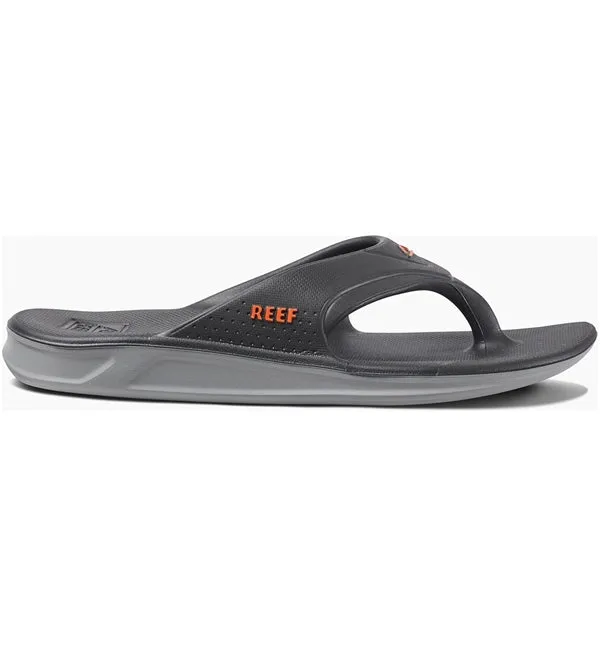 Reef One Flip Flops  - Grey/Orange