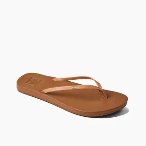 Reef Womens Cushion Slim Natural Sandal
