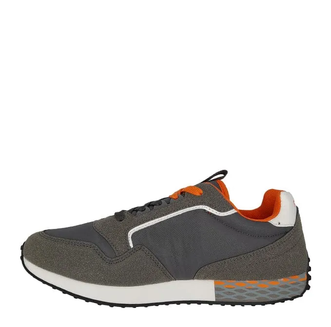 Refuel Bolt Mens Sneakers Charcoal/Orange
