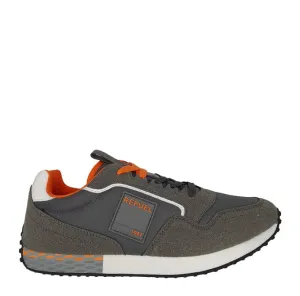 Refuel Bolt Mens Sneakers Charcoal/Orange