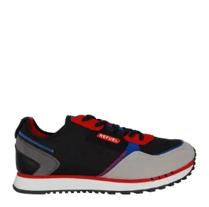 Refuel Wave Mens Sneaker Black/Red
