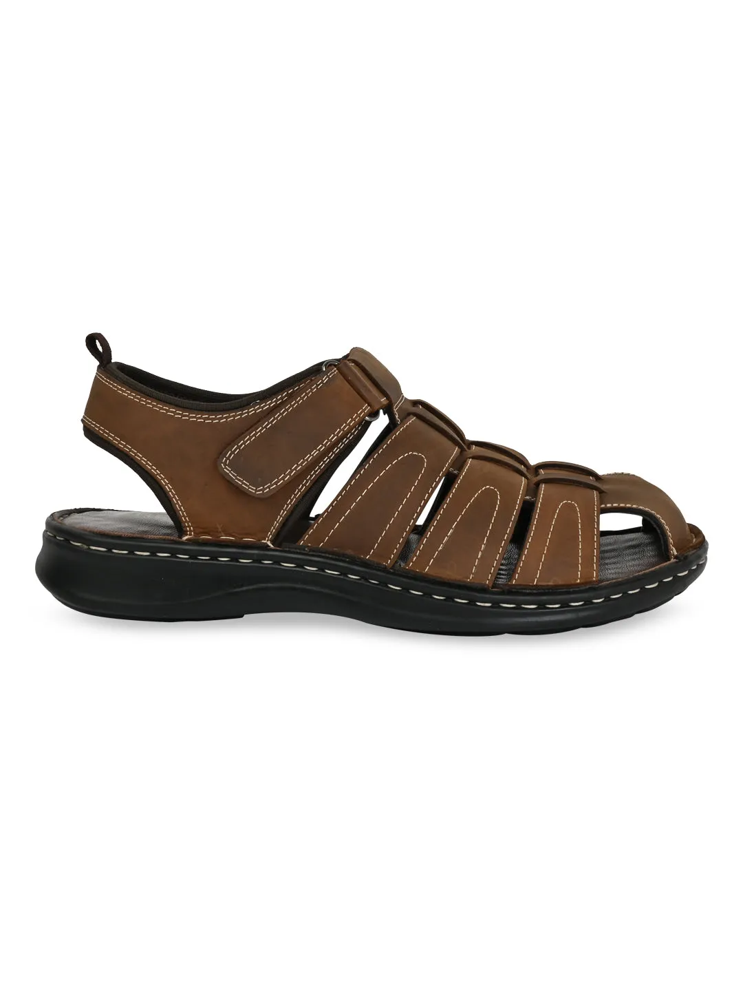 Regal Tan Men Fishermen Sandals