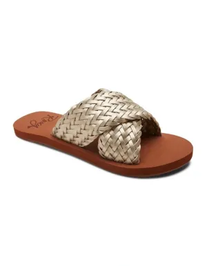 Roxy Womens Roselani Sandals - Champagne