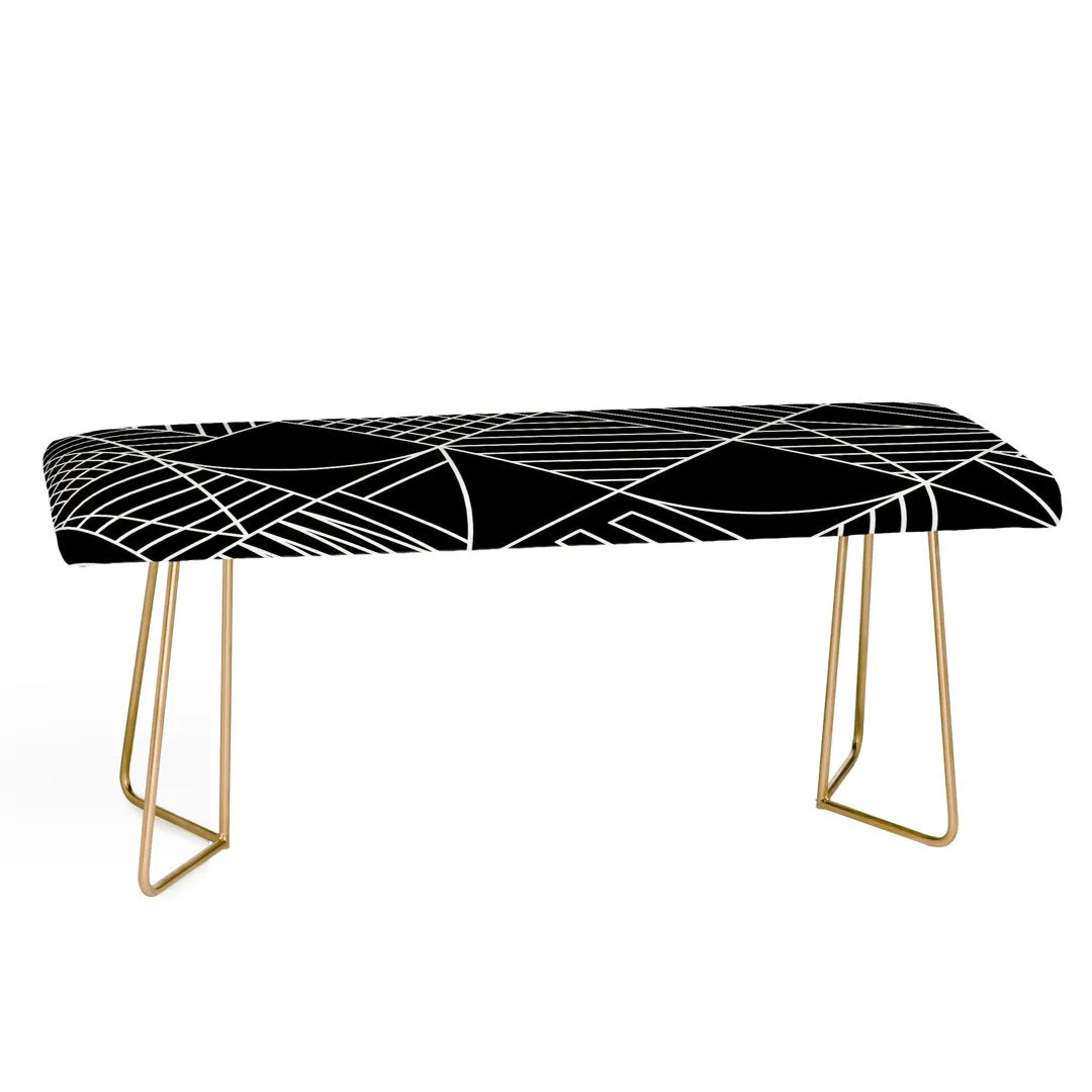 Rudd Upholstered Bench The Twillery Co.®