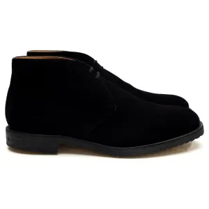 'Ryder' Black Suede Chukka Boots UK 9.5 G