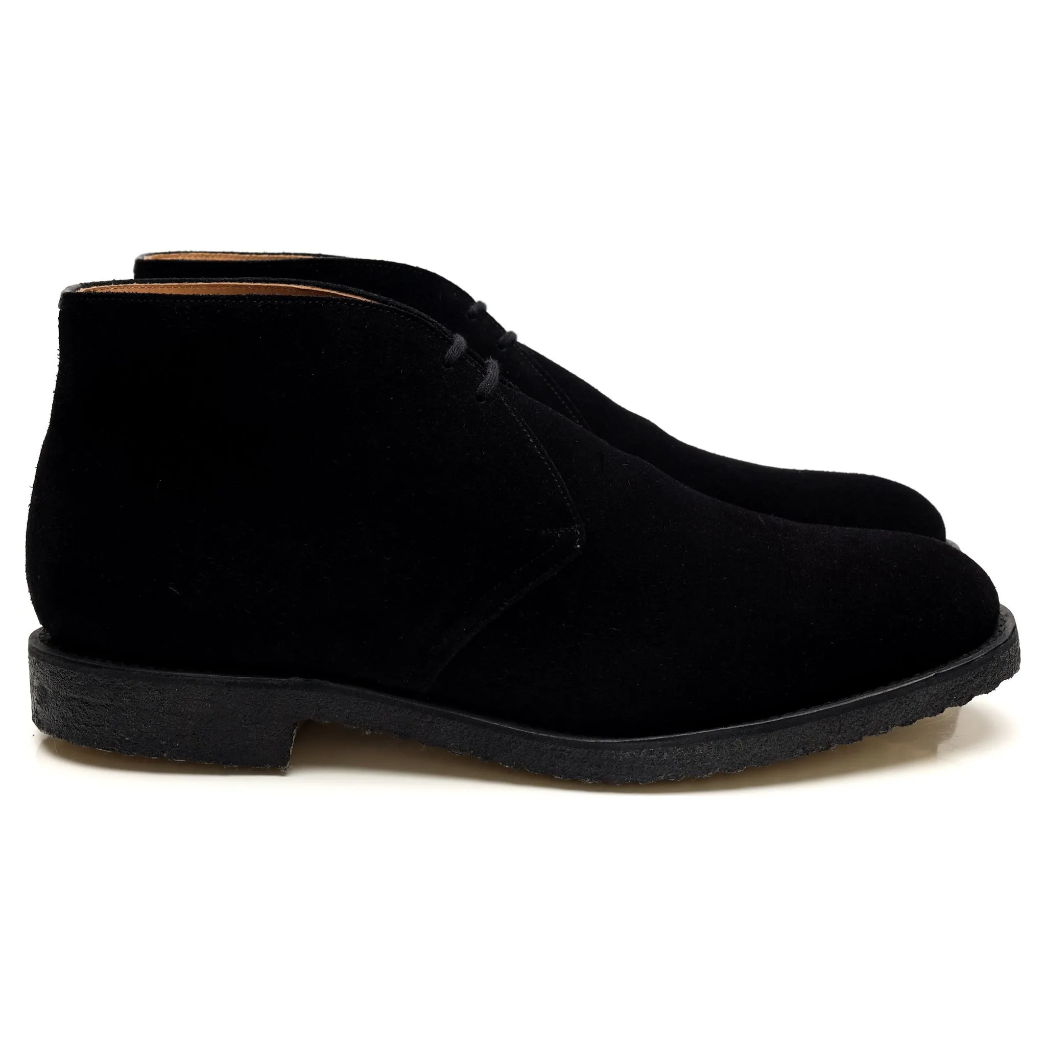 'Ryder' Black Suede Chukka Boots UK 9.5 G