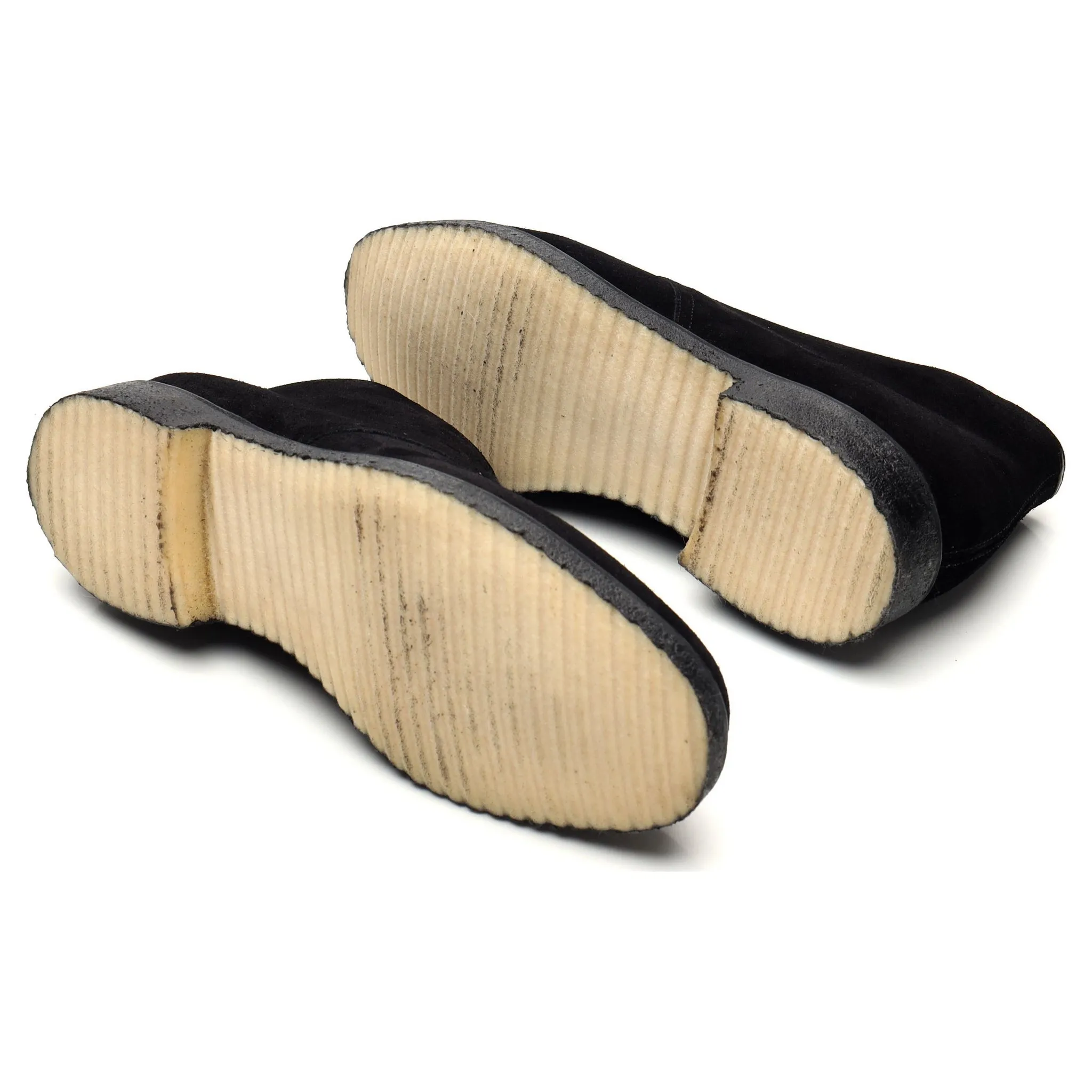 'Ryder' Black Suede Chukka Boots UK 9.5 G